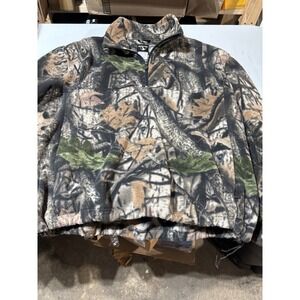 Wood'n Trail Camo Zip-up Fleece Jacket XL